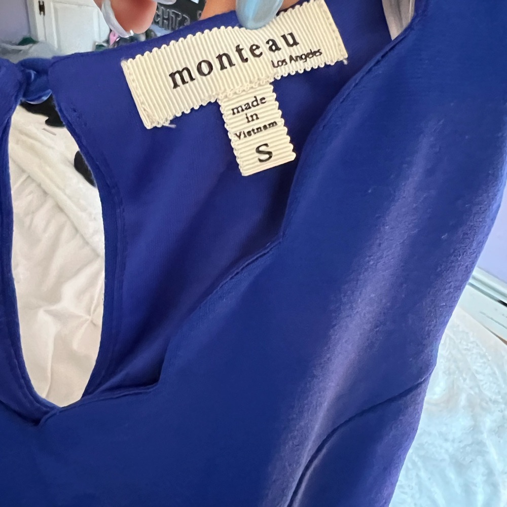 Royal blue bodycon dress - Picture 3 of 3
